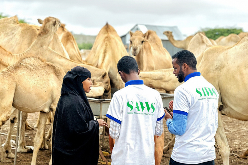 SAWS promotes animal welfare at farms near Mogadishu